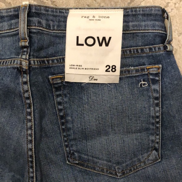 Rag and Bone NWT Low Dre Sz 28 🔥🔥🔥 - Picture 10 of 13